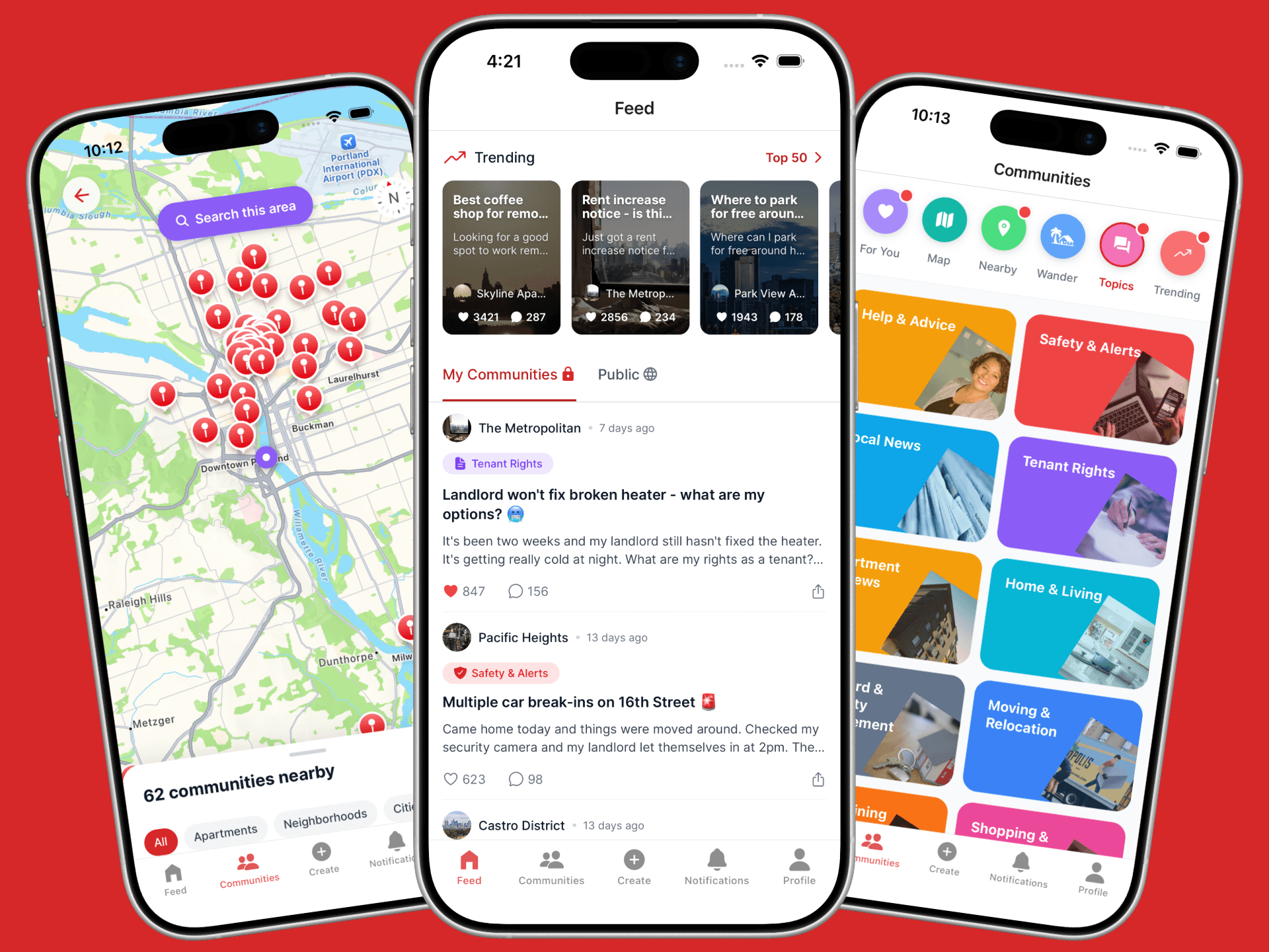 Apartment Chats App Screenshots